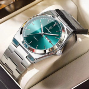 poedagar 930 men's new luxury luminous wristwatch