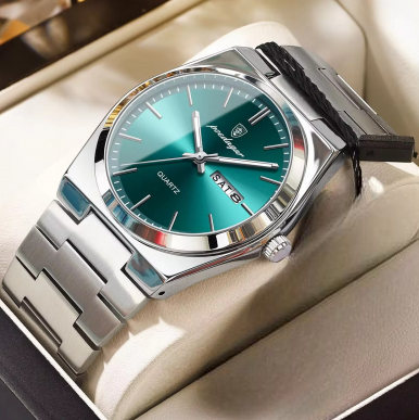 poedagar 930 men's new luxury luminous wristwatch